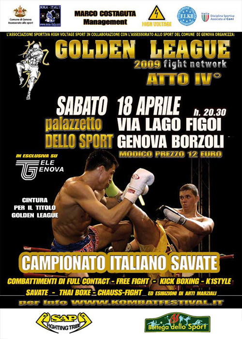 GOLDEN LEAGUE ATTO IV: I GIOVANI LEONI