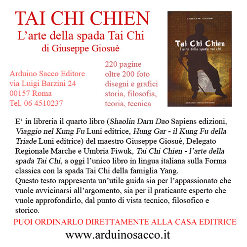 Tai Chi Chien - l'arte della spada Tai Chi